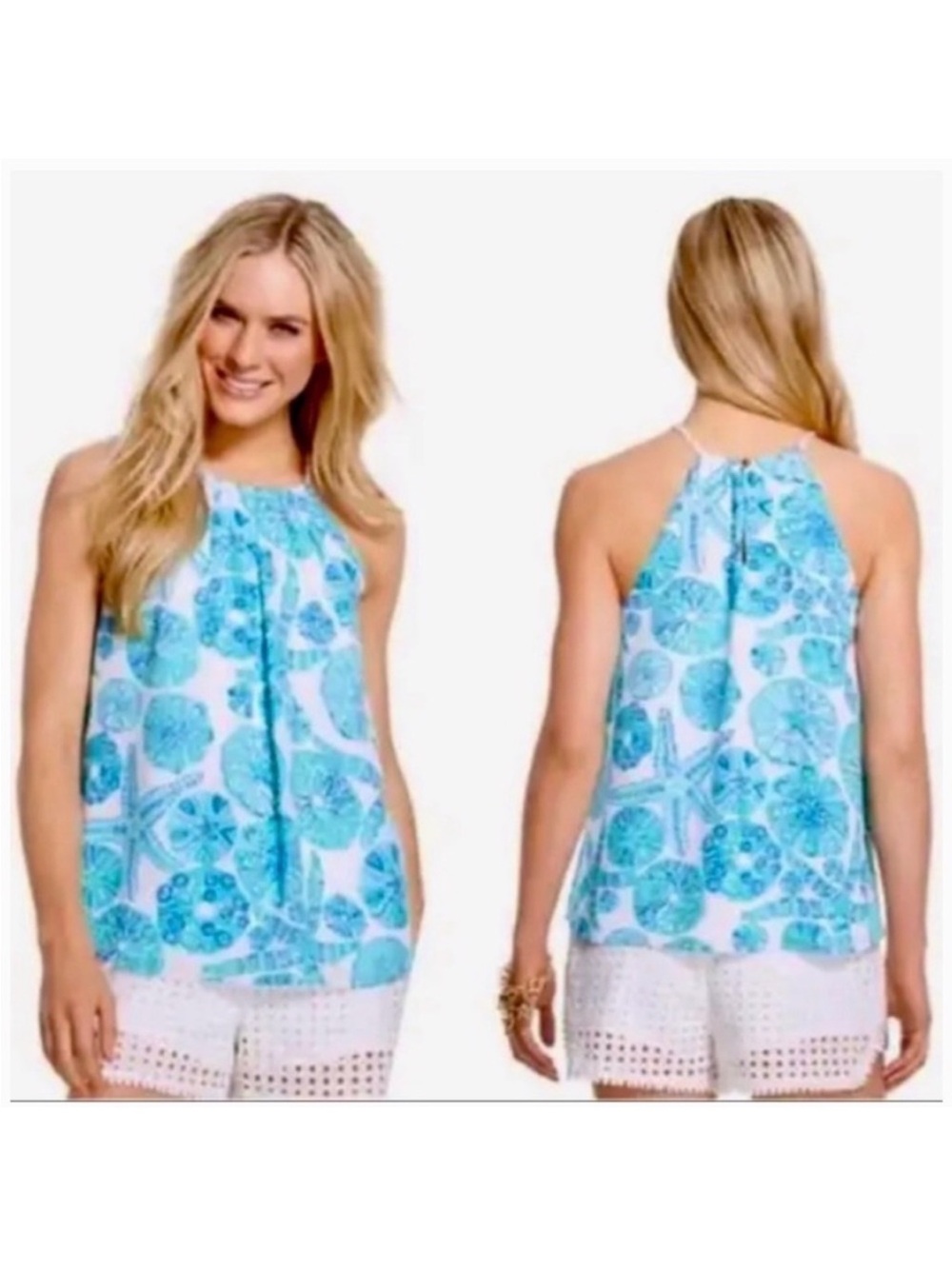 Lilly Pulitzer Sea Urchin Halter Top